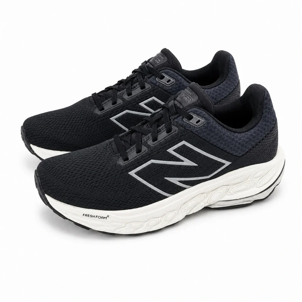 New Balance Fresh Foam X 860v14 Black White W860A14 Women's 9.5 Running Shoes